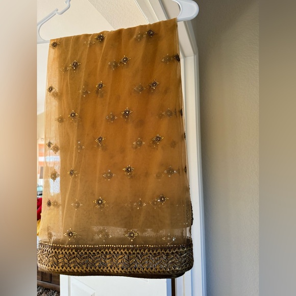 Two stunning Net dupatta - Picture 2 of 7